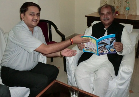 Dr.Singh With Narendra Singh Tomar Ji Member of Parliament